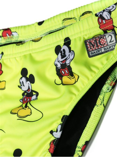 Costume slip giallo topolino MC2 SAINT BARTH Kids | BILLY MICKEY AC94